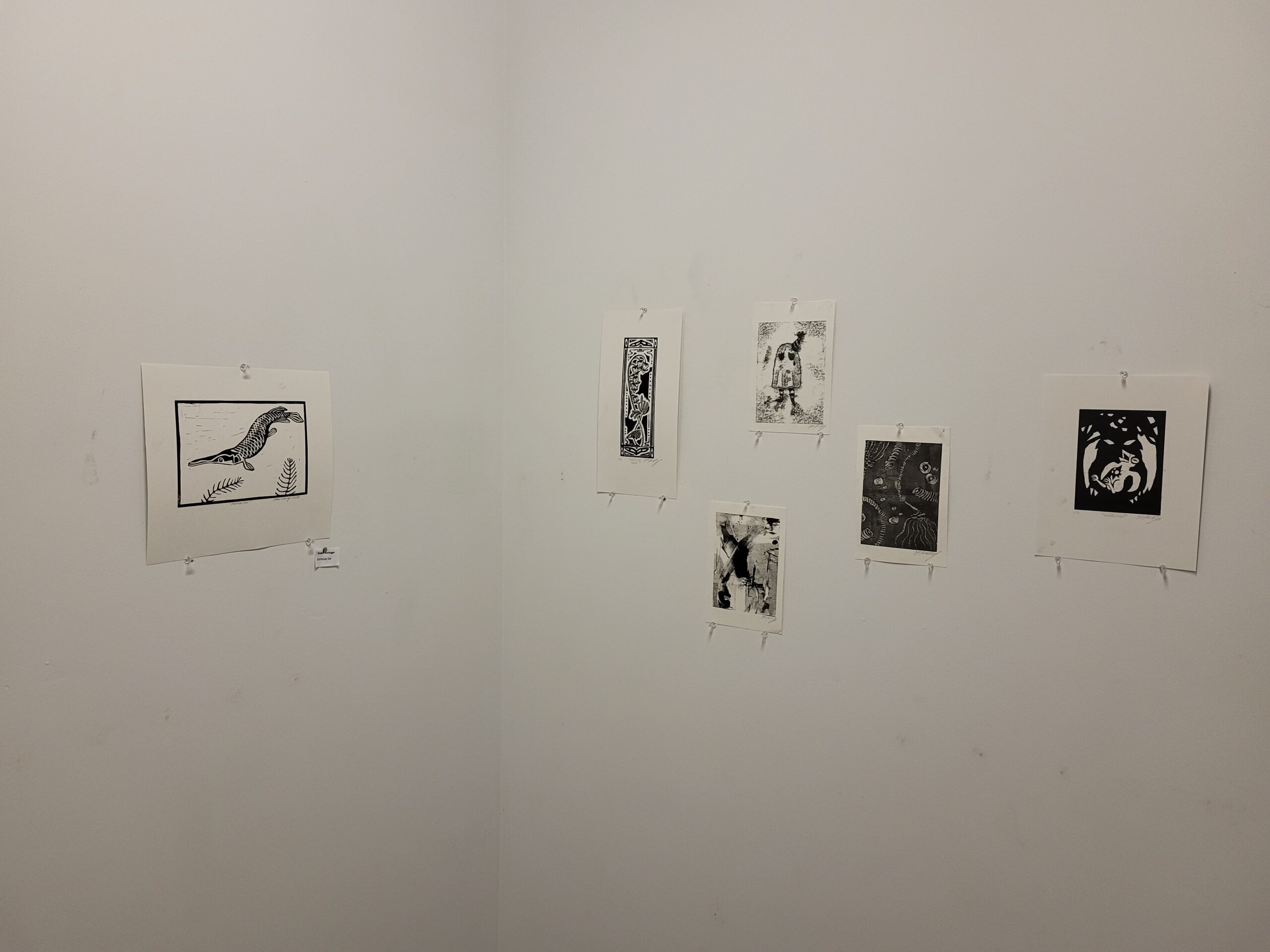 Work by: Brooke Novinger (left) and Evie Redding (Right)